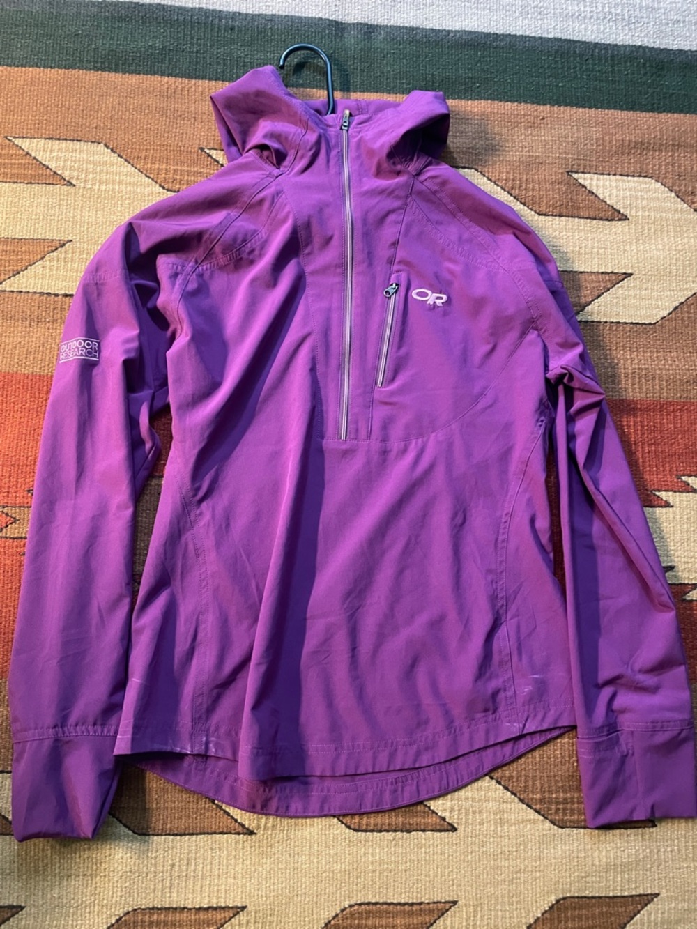 Outdoor Research Purple Whirlwind Hoody